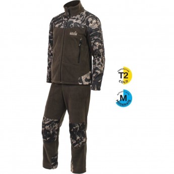 Костюм флисовый NORFIN BERINGS CAMO GREEN 03 Р.L