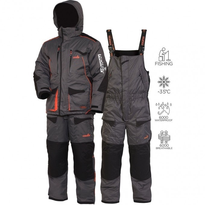 Костюм зимний NORFIN DISCOVERY GRAY 04 Р.xl-l 451104-XL-L