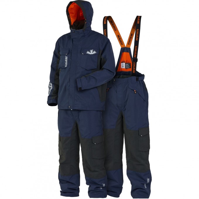 Костюм демисезонный NORFIN ALPHA NAVY BLUE р.S 646101-S