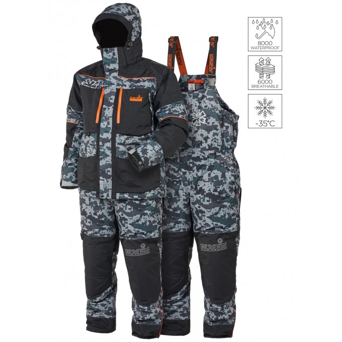 Костюм зимний NORFIN DISCOVERY 3 CAMO 02 р.M 453202-M Костюм зимний NORFIN DISCOVERY 3 CAMO 02 р.M 453202-M